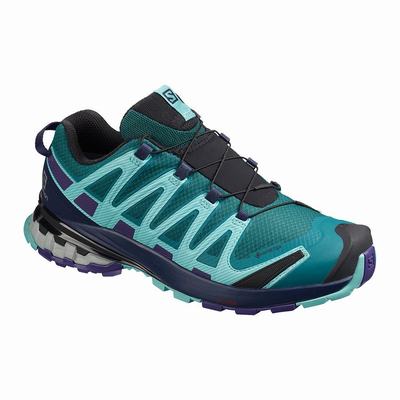 Női Salomon XA PRO 3D v8 GORE-TEX Túracipő SA4169528 Kék